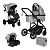 Коляска 3 в 1 Farfello Sola Trio Comfort SOLA-8 Silver grey